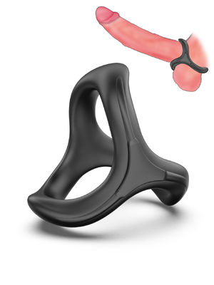 Mua Đàn ông thoải mái thích nhẫn kết cấu mịn mịn Chiếc nhẫn cho đàn ông đồ chơi sexy cho người lớn online manufacture