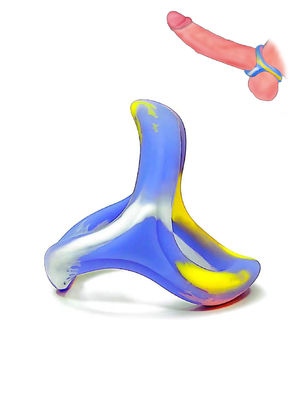 Mua Super Soft PenisRing linh hoạt lâu bền mạnh mẽ hơn đồ chơi người lớn yêu thích silicone Penis Ring online manufacture
