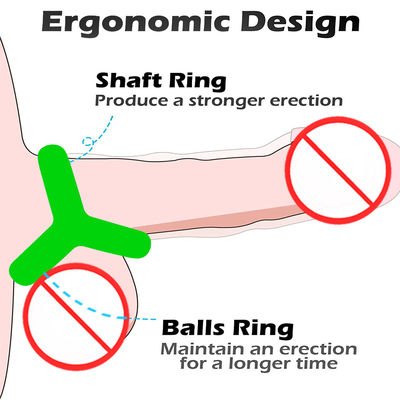 kaufen Elefant Silicone LIEBE Ringe Glanz Cocksleeve Für Paar Spielzeug Erwachsene online manufacture