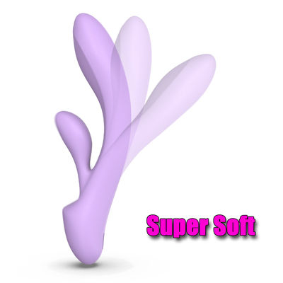 kaufen Weiches Flüssiges Silikonvibrator Wasserdicht Rose Erwachsene Sextoys für Frauen und Paare online manufacture