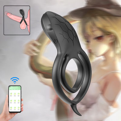 Mua Magnetic Charging LOVE CockRings Vibrators Sex Ring Male SexToys Cặp đôi Cock Loop online manufacture