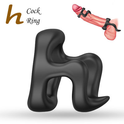 Nhẫn tình yêu silicone tay áo cho cương cứng tăng cường đồ chơi cho người lớn cho các cặp vợ chồng niềm vui