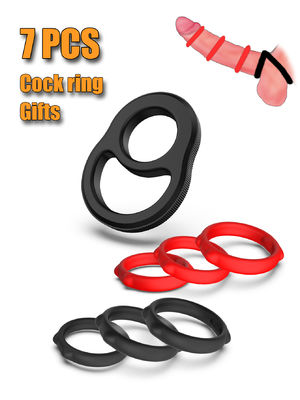 Nhẫn bao cao su tình dục nam giới silicone cho người lớn Nhẫn tình dục nam giới Đồ chơi tình dục