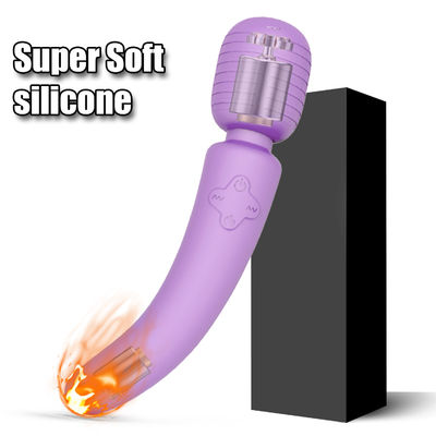 Màu tím Người lớn Clitoral AV Wand Massager cặp vợ chồng đồ chơi cặp vợ chồng Vibrator sạc lại