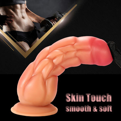 Phụ nữ quái vật thực tế Dildos SexToys 7.5 inch khổng lồ DragonDildo với mạnh mẽ hút cốc