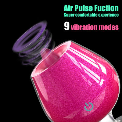 Máy massage hoa hồng hút hoa hồng rung động SexToys nâng cấp hoa hồng hút hoa hồng Clitoral Adult Toys cho phụ nữ Clitoral Nipple Wine glass